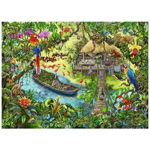 Puzzle 368 Pezzi - Escape Puzzle Kids - Un Safari Nella Giungla - Foto 1