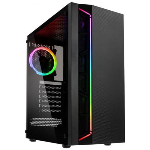 Inspire K7 Argb Middle Tower Vetro Temperato No-power Minitx Matx Atx - Foto 5