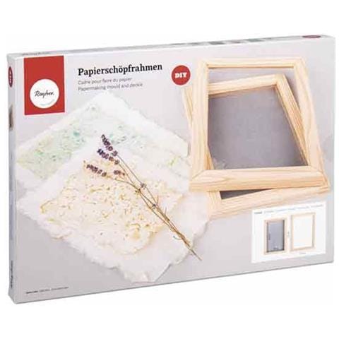 Stampo Cornice Per Fare Carta Riciclata 24 X 15,5 Cm - Foto 3