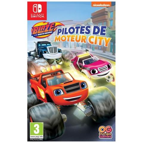 Blaze And The Monster Machines: City Motor Drivers Switch Game - Foto 1