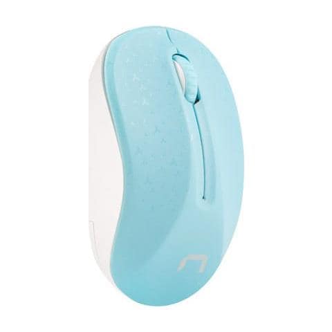 Mouse Wireless Toucan, Blu-bianco, 1600 Dpi, Nmy-1651 - Foto 1