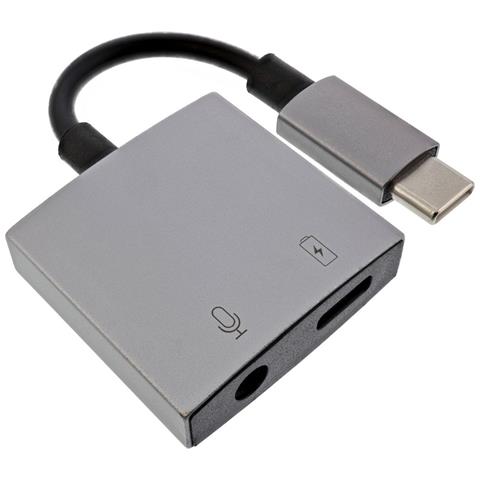 Cavo adattatore audio USB-C, da USB-C a Jack da 3,5 mm + PD 30W - Foto 1