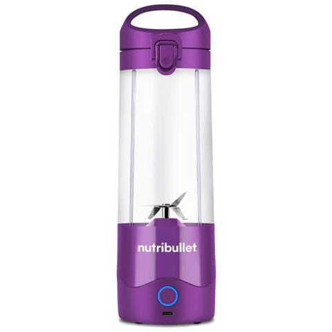Frullatore Portatile NBP003PU Personal Blender Batteria Ricaricabile Caraffa in Tritan da 475 ml Ricarica via USB Lame in Acciaio Colore Viola - Foto 2
