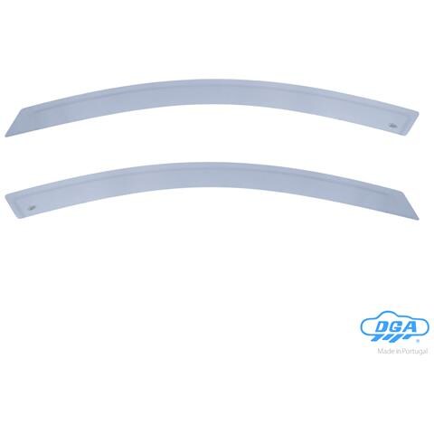 Set Deflettori Aria Anteriori Adesivi - Compatibile Per Volvo S40 (01/04>12/12) - Volvo V50 Sw (02/04>04/13) - Foto 1