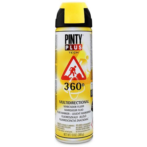 Vernice Spray Pintyplus Tech T146 366 Ml 360º Giallo - Foto 1