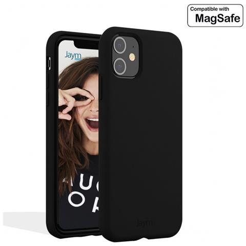Cover Per Iphone 12 Pro Max Premium Silicone Microfibra, Nero - Foto 4