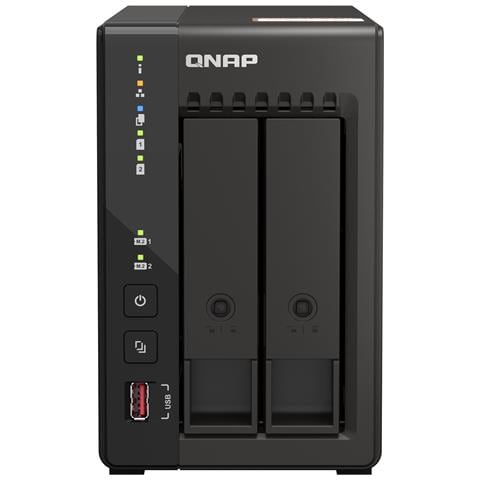 Qvp-21c Server Nas E Di Archiviazione Server Di Archiviazione Tower Intelâ® Celeronâ® J6412 8 Gb Ddr4 0 Tb Qvr Pro Nero (Qvp-21c - Standalone Nvr - 8 Kana) - Foto 4