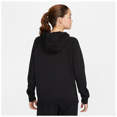 Felpa Con Cappuccio Fleece Cw6957-010 Donna Taglia Xs Colore Nero - Foto 6