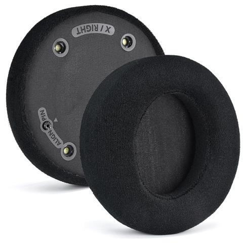 Cuscinetti Auricolari Di Ricambio In Velluto Per Philips Audio Fidelio Black M Fidelio X2 X1 - Foto 1