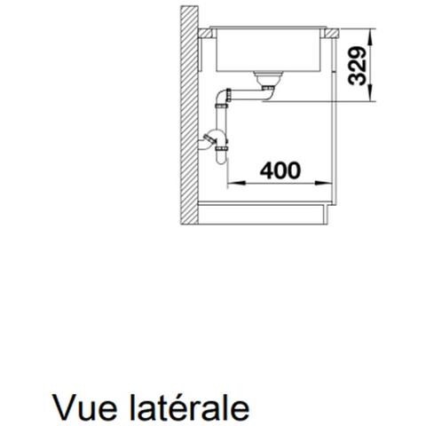 Lavello Incasso 78 Cm Silgranit Nero - 526083 - Foto 5