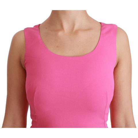 Mini Abito Aderente Tubino Elasticizzato Rosa - It40-s - Foto 5