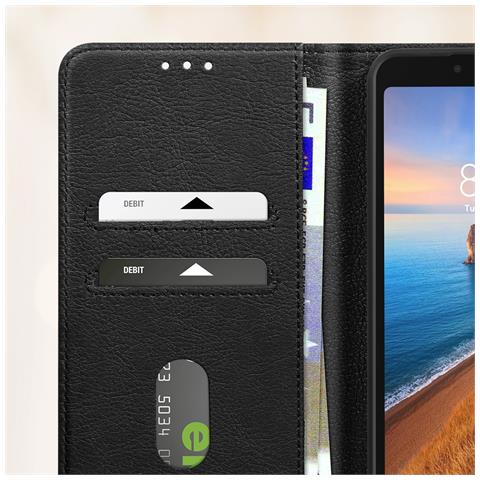 Custodia A Libro Per Xiaomi Redmi 7a Supporto Video Multifunzione - Foto 2