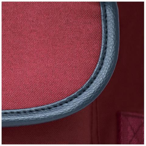 5060718144002 zaino City backpack Nero, Rosso Tessuto, Rete, Nylon - Foto 7