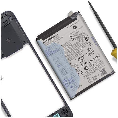 Batteria Interna Moto G55 5000mah Modello Qa50 Originale, Nero - Foto 2