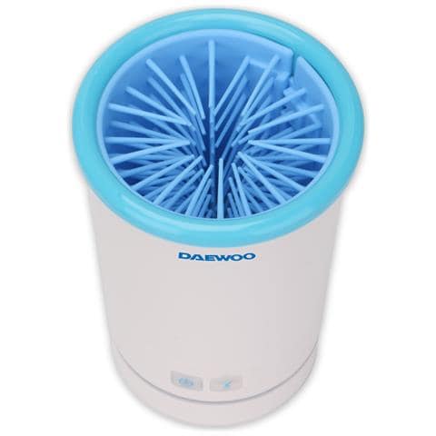 Daewoo D-PPW08 accessorio per il bagno degli animali domestici 1 pz Blu, Bianco ABS Universale Paw cleaner - Foto 2