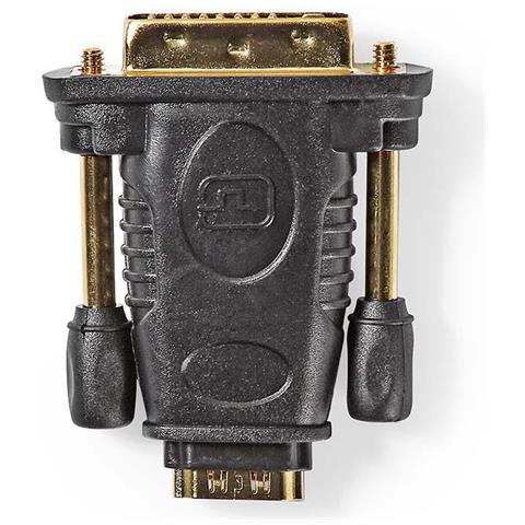 CVGB34912BK adattatore per inversione del genere dei cavi HDMI Type A (Standard) DVI-D Nero, Oro - Foto 1