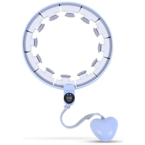 Aro Hula Hoop Sportivo Intelligente Per Il Fitness, Aro Regolabile, Attrezzatura Per Ginnastica Fitness Per La Casa. - Foto 1