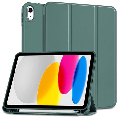 Custodia Magnetica Per Ipad Air 4 10.9"" (2020) Con Slot Per Stilo - Verde Brillante! - Foto 1