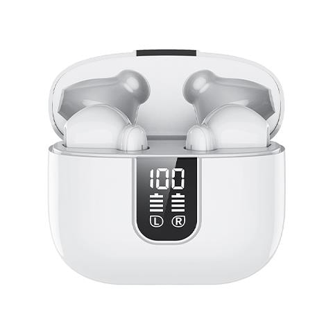 Auricolari Bluetooth Con Cancellazione Del Rumore Ibrida J11 Pro - Bianco - Foto 1