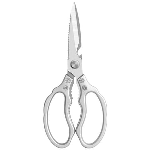 Forbici Da Cucina Per Impieghi Gravosi - Cesoie Multifunzionali Silver - Foto 1