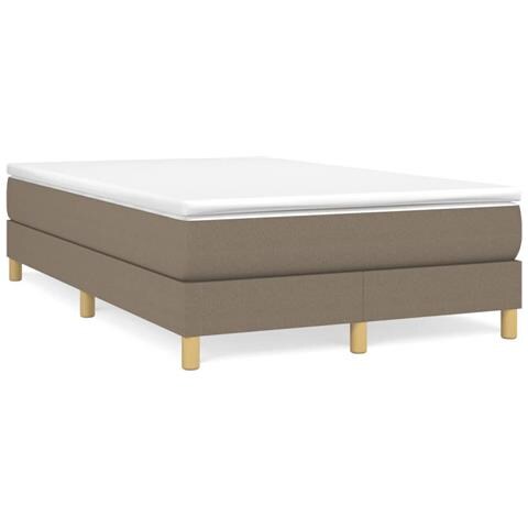 Giroletto a Molle con Materasso Tortora 120x190 cm in Tessuto - Foto 2