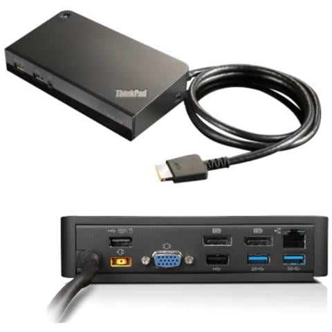 03X6300 replicatore di porte e docking station per laptop Cablato OneLink+ Nero - Foto 1