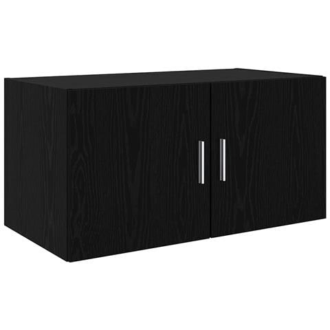 Armadietto a muro Rovere nero 80 x 42.5 x 40 cm - Foto 1