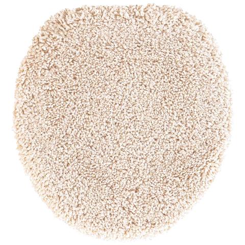 Tappeto da bagno 3 pcs Crema 50 x 50 cm Polipropilene - Foto 2