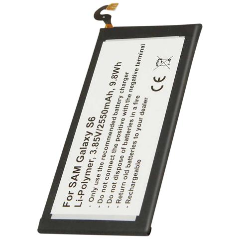 Batteria Per Smartphone Galaxy S6 Li-polimero 3.85v 2550mah 9.8wh - Foto 1