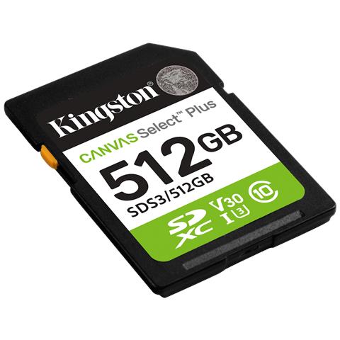 512GB SDXC Canvas Select Plus Gen3 150MB /s C10 UHS-I U3 V30 - Foto 2