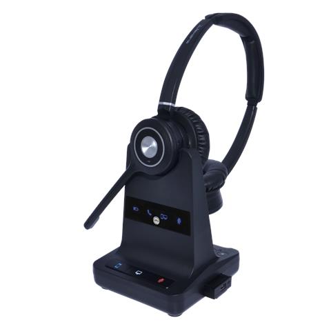 -Explore-USB-B Auricolare Wireless A Padiglione Ufficio Mini-USB Base di ricarica Nero - Foto 1