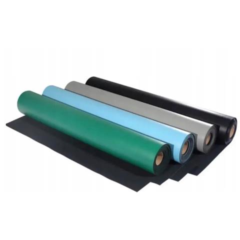 Mata Antistatica Esd Nera 1.2m X 10m - Protezione Elettrostatica, Goma Naturale, Spessore 2mm, Resistenza Chimica - Foto 2