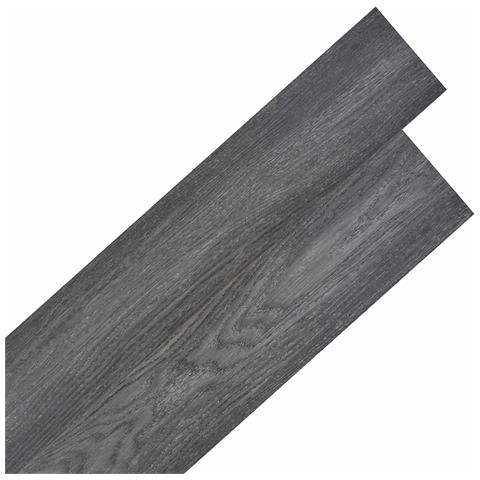 Tavole per Pavimenti 36 pcs Nero e Bianco 5,02 m² PVC - Foto 1
