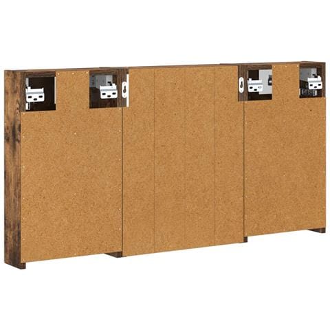 Set di Armadi da Bagno con lo scaffale 3 pcs 100 x 10,5 x 50 cm - Foto 9