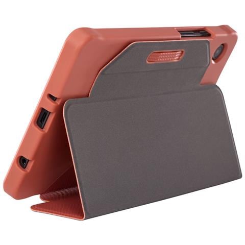 Custodia Per Tablet Samsung Galaxy Tab A9 8.7, Rosso Sienna - Foto 1