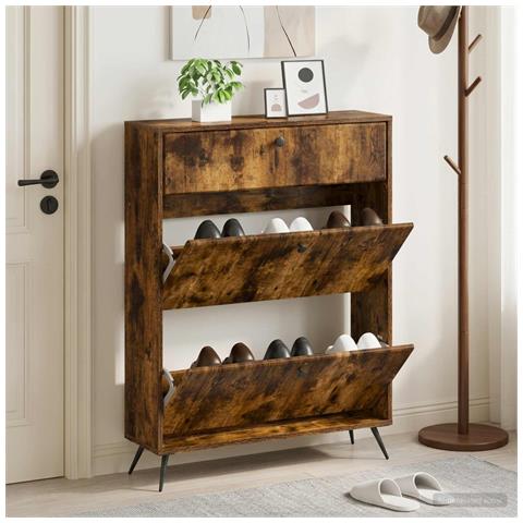 Mobile per scarpe BREDA 78 x 24 x 103 cm Legno ingegnerizzato - Foto 2