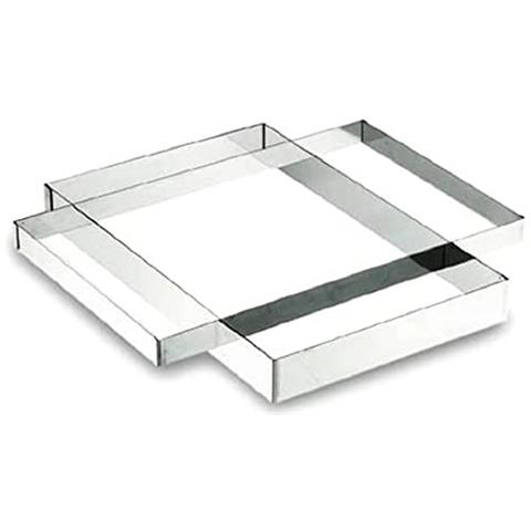 CORNICE 30x40x5 CM - ACCIAIO INOSSIDABILE 18/10. - Foto 1