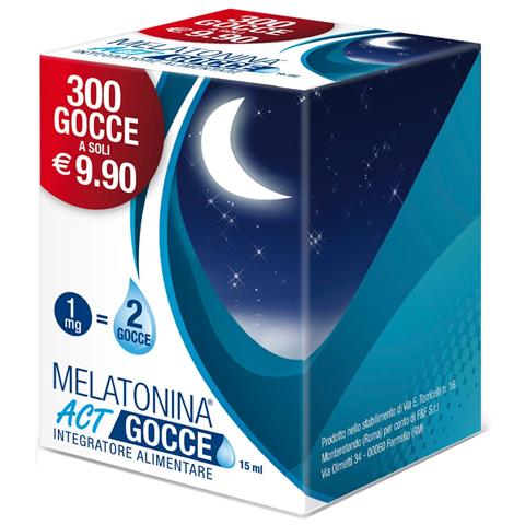 Melatonina Act Gocce 15 ml - Foto 1