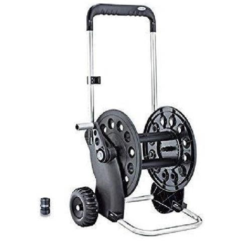 Carrello Avvolgitubo Con Telaio In Alluminio Completamente Antiruggine Robusto E Leggero - Foto 4