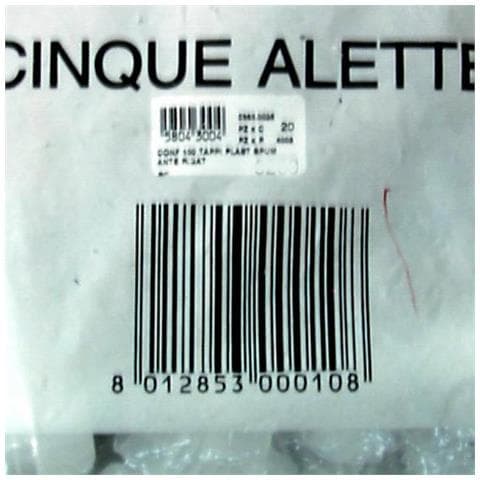 Tappi in polietilene per spumante e vino tappo alettato lungo 1 Conf 100Pz - Foto 2