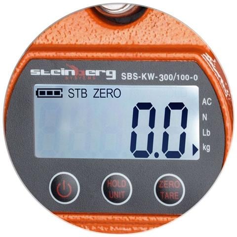 Bilancia Sospesa - 300 Kg / 100 G - Arancione - Foto 3