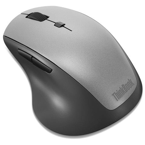 Mouse Wireless Thinkbook Ottico con 6 Tasti 2400 DPI Colore Nero - Foto 1