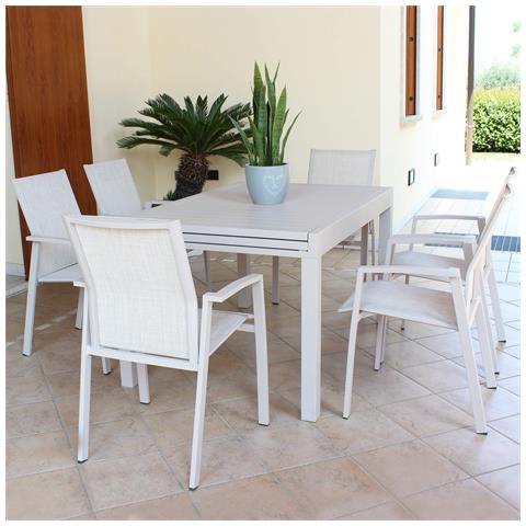 Lotus - Poltrona Da Giardino In Alluminio - Foto 2