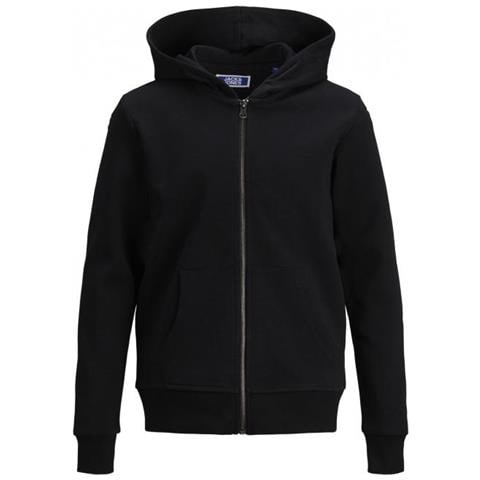 Basic Sweat Zip Hood Noos Jr Felpa Con Cappuccio Ragazzo Cm 128 - Foto 1