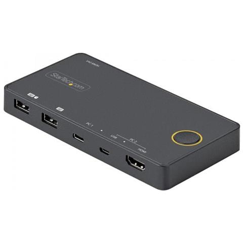 Switch KVM Ibrido SV221HUC4K con Porte USB / HDMI / Compatibile Thunderbolt 3 Colore Nero - Foto 1