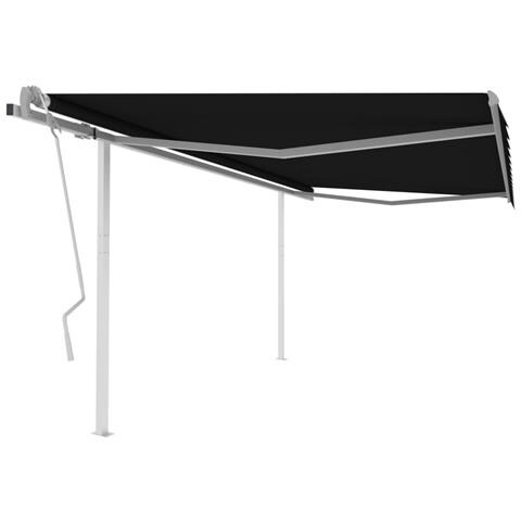 Tessuto Di Ricambio Per Tenda Da Sole VidaXL – Giallo/Arancio, 4x3 M, Impermeabile E Anti-UV