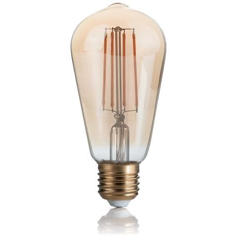 Lampadina E27 Cono 4w 2200k Cri80 Ambra - 151694 - Foto 3