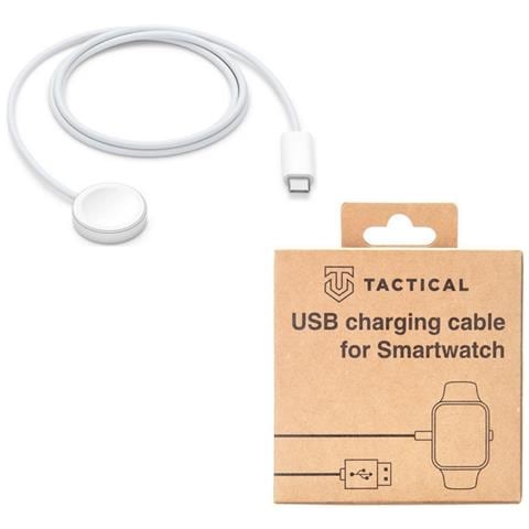 Basetta Caricabatterie Originale Usb-c Per Apple Watch 1-2-3-4-6-7-se White - Foto 1