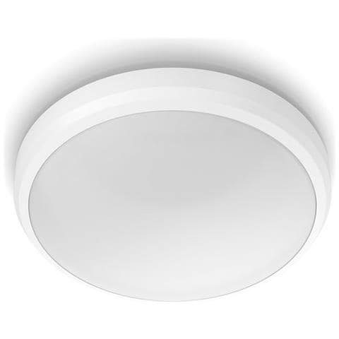 Plafoniera Led 6w Ip44 Balance Bianco 70xø220 Mm Metallo - Foto 1