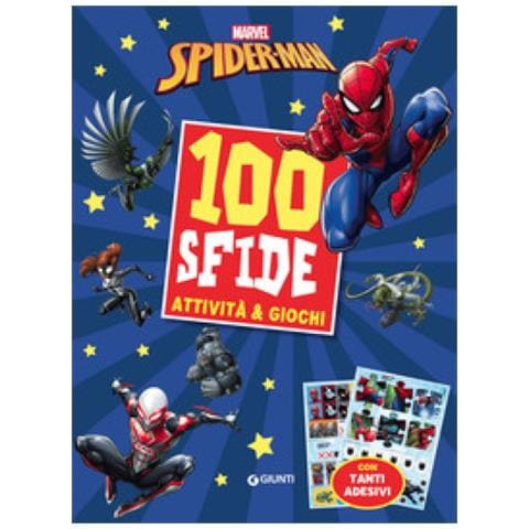 Spiderman.. 100 Sfide. Attività E Giochi. Sticker Special Color - Foto 1